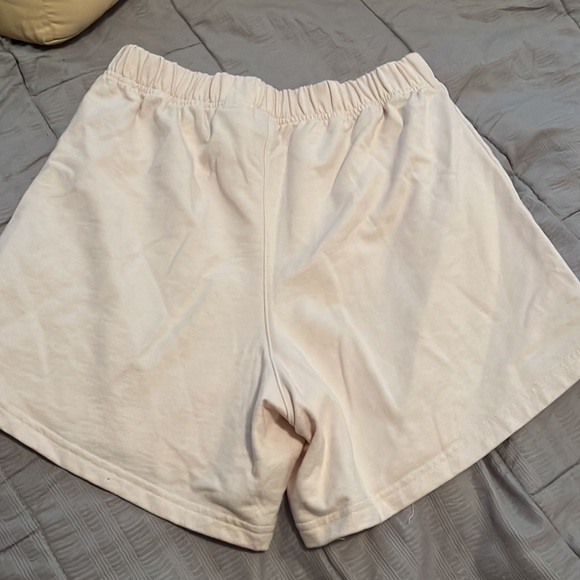 Cream adidas cloth shorts never worn - Picture 4 of 4